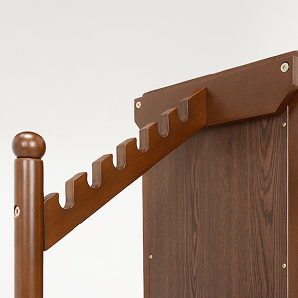 萩原 回転ミラー ダークブラウン VD-7039BR 1台(ご注文単位1台)【直送品】