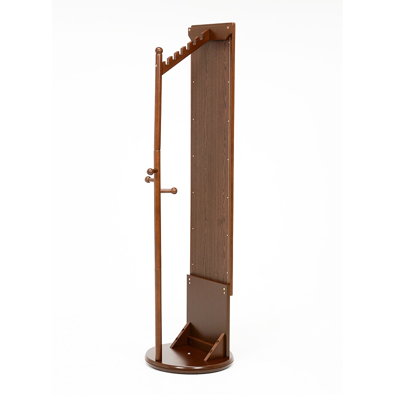 萩原 回転ミラー ダークブラウン VD-7039BR 1台(ご注文単位1台)【直送品】