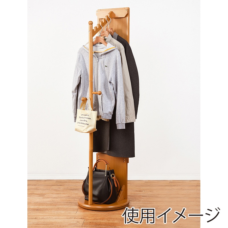 萩原 回転ミラー ナチュラル VD-7039NA 1台（ご注文単位1台）【直送品】