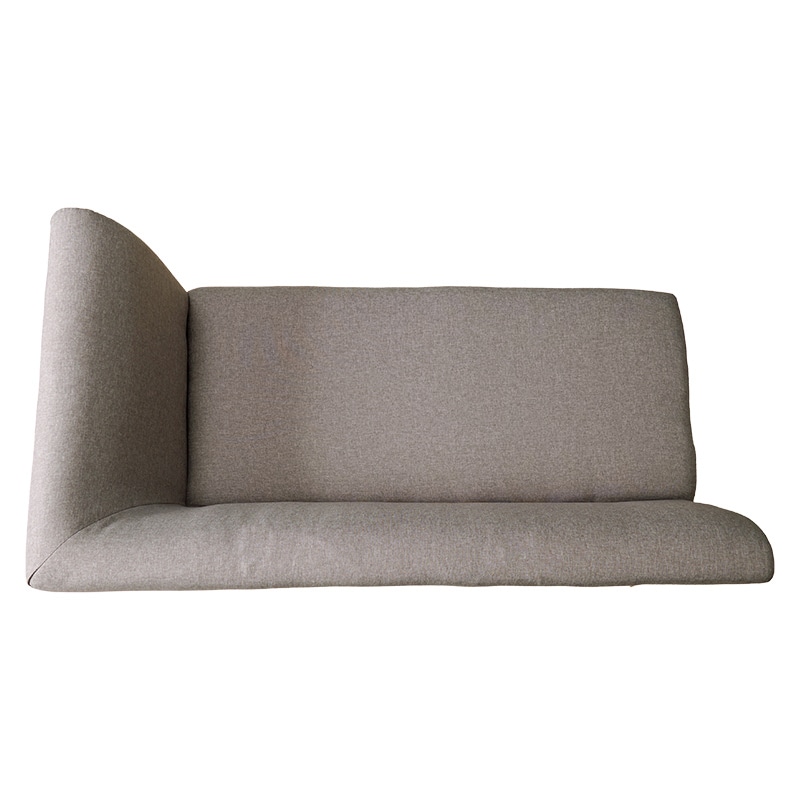 萩原 ケルト ダイニング片肘ソファ 2人掛け 左肘 グレー ケルト左肘2P-GY 1台(ご注文単位1台)【直送品】