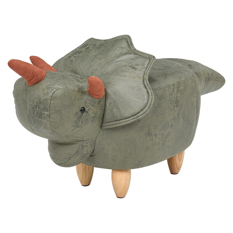 萩原 アニマルスツール トリケラトプス LAS-4599D 1台(ご注文単位1台)【直送品】