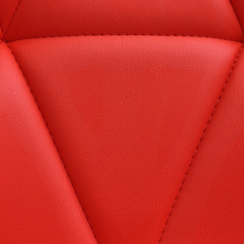 萩原 オフィスチェア レッド LHC-4054RE 1台（ご注文単位1台）【直送品】