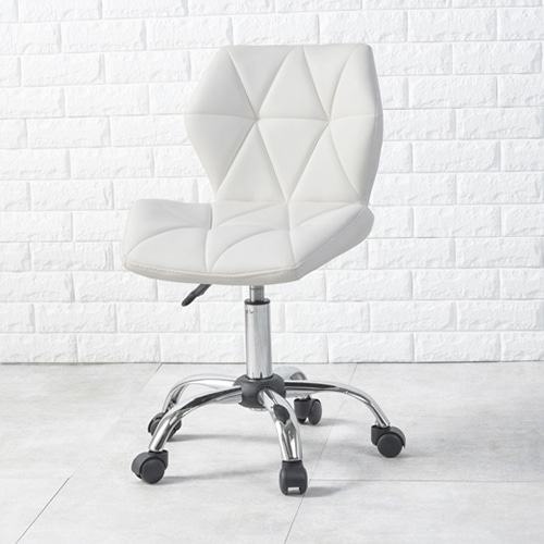萩原 オフィスチェア ホワイト LHC-4054WH 1台（ご注文単位1台）【直送品】