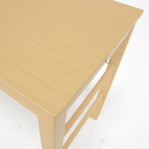 萩原 棚付デスク　幅105cm ナチュラル VD-7375NA 1台（ご注文単位1台）【直送品】