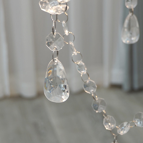 萩原 シャンデリア12灯 電球付き クリア NL-8612CL 1台(ご注文単位1台)【直送品】