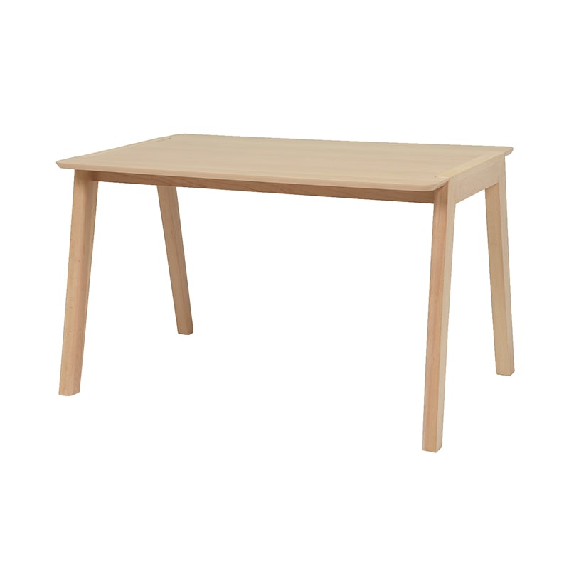 萩原 ダイニングテーブル 幅120cm ナチュラル MI-8609NA 1台(ご注文単位1台)【直送品】