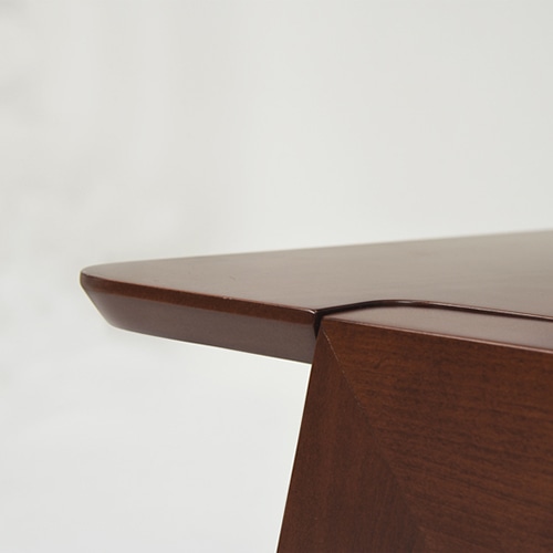 萩原 ダイニングテーブル 幅120cm ダークブラウン MI-8609DBR 1台(ご注文単位1台)【直送品】