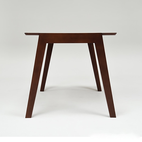 萩原 ダイニングテーブル 幅120cm ダークブラウン MI-8609DBR 1台(ご注文単位1台)【直送品】