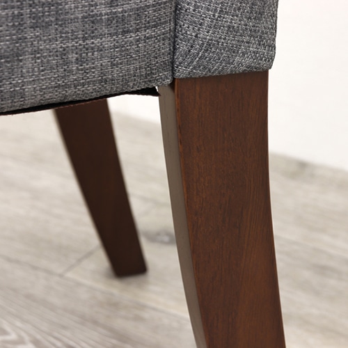 萩原 ダイニングチェア グレー VC-7302DBGY 1台(ご注文単位2台)【直送品】