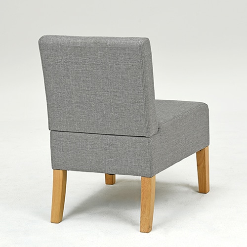 萩原 ダイニングチェア　1人掛け　幅51cm ライトグレー FL-8614NA-LGY 1台（ご注文単位1台）【直送品】