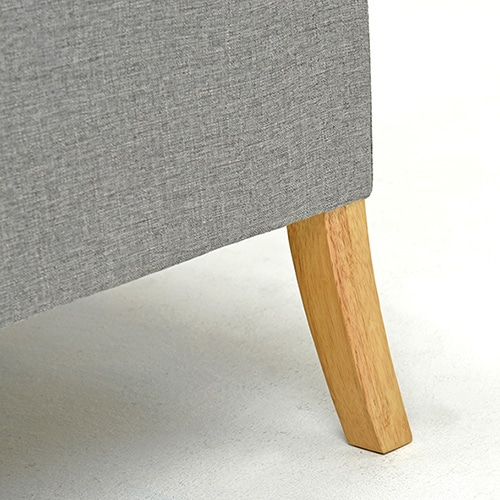 萩原 ダイニングチェア　1人掛け　幅51cm ライトグレー FL-8614NA-LGY 1台（ご注文単位1台）【直送品】