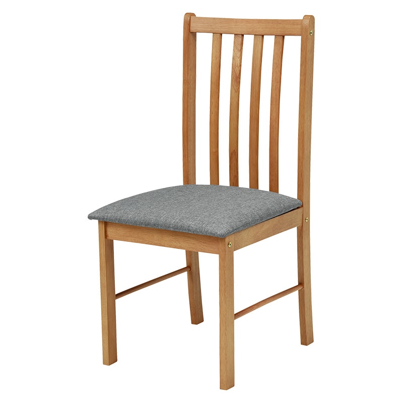 萩原 チェア ナチュラル×グレー SH-8617NA-GY 1台(ご注文単位2台)【直送品】