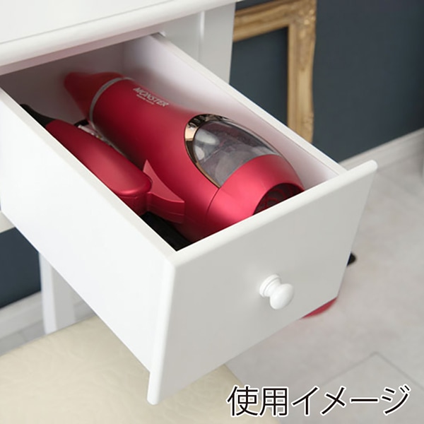 萩原 ドレッサー 三面鏡タイプ ホワイト MD-6563WH 1台(ご注文単位1台)【直送品】