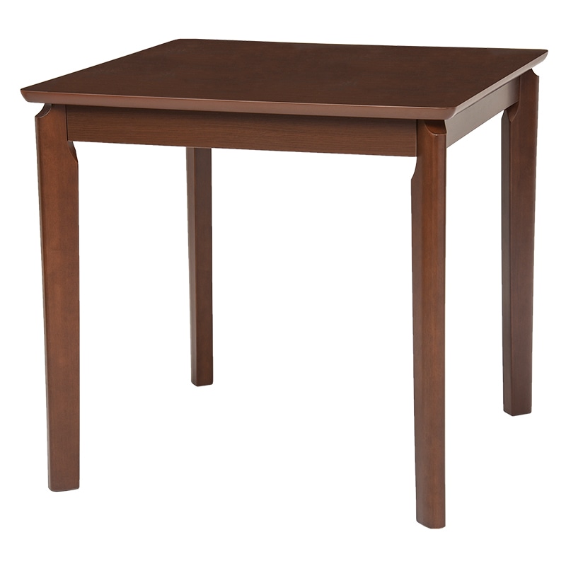 萩原 ダイニング3点セット 幅75cm ブラウン VDS-7301DBBR-3S 1セット(ご注文単位1セット)【直送品】