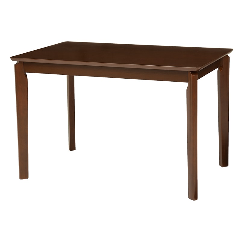 萩原 ダイニング4点セット 幅110cm ブラウン VDS-7301DBBR-4S 1セット(ご注文単位1セット)【直送品】