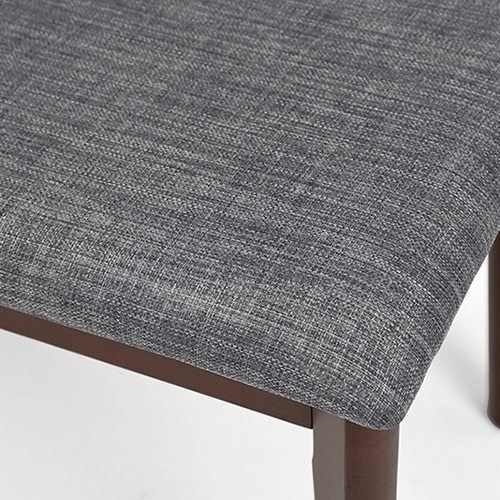 萩原 ダイニング4点セット 幅110cm グレー VDS-7301DBGY-4S 1セット(ご注文単位1セット)【直送品】