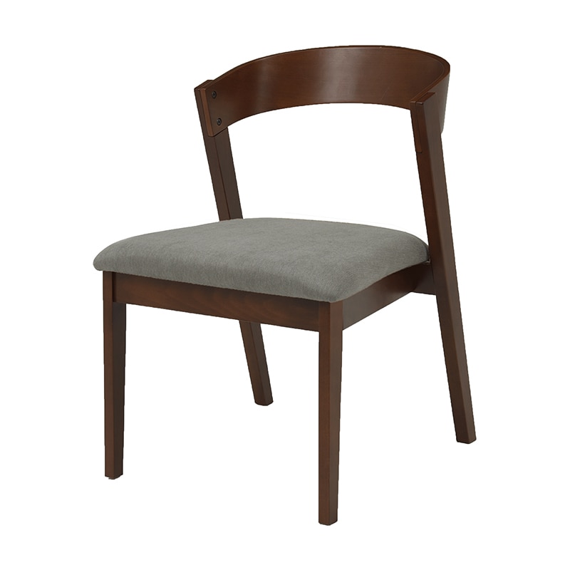 萩原 ダイニングテーブル 5点セット 引き出し付 ダークブラウン×グレー MI-861011DBRLGY5S 1セット(ご注文単位1セット)【直送品】