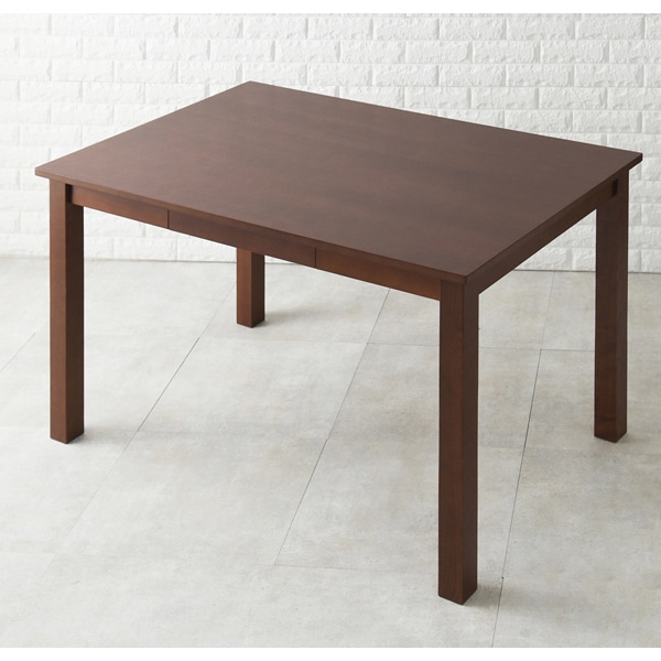 萩原 ダイニングテーブル 5点セット 引き出し付 ダークブラウン×グレー MI-861011DBRLGY5S 1セット(ご注文単位1セット)【直送品】