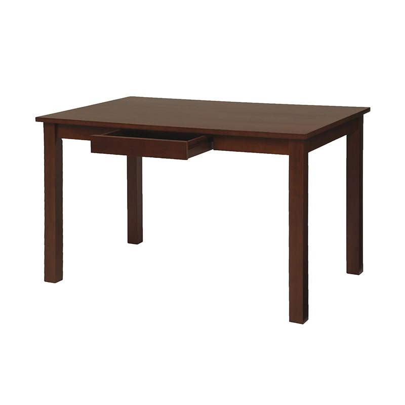 萩原 ダイニングテーブル 5点セット 引き出し付 ダークブラウン×グレー MI-861012DBRLGY5S 1セット(ご注文単位1セット)【直送品】