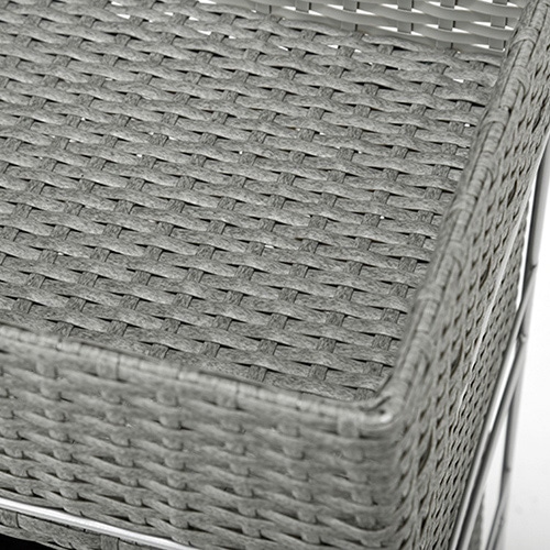 萩原 ランドリーラック 幅25.5cm 3杯 グレー RAN-2420GY 1台(ご注文単位1台)【直送品】