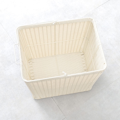 萩原 ランドリーラック 幅30cm ホワイト RAN-2427WH 1台(ご注文単位1台)【直送品】