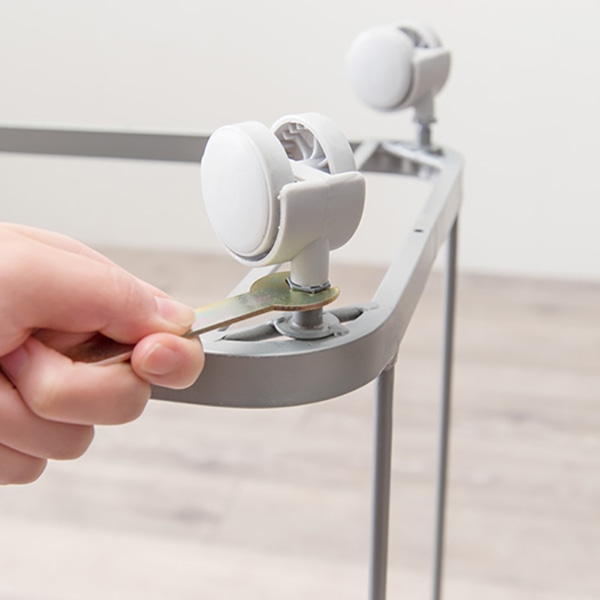 萩原 ランドリーラック　幅30cm グレー RAN-2427GY 1台（ご注文単位1台）【直送品】