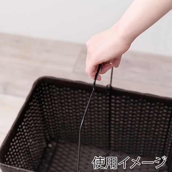 萩原 ランドリーラック 幅60cm ダークブラウン RAN-2428DBR 1台(ご注文単位1台)【直送品】