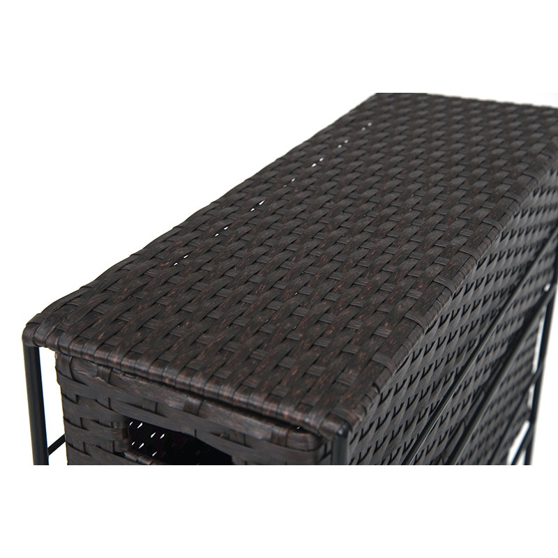 萩原 トイレットペーパーホルダー ダークブラウン RTR-2429DBR 1台（ご注文単位1台）【直送品】