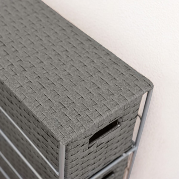 萩原 トイレットペーパーホルダー グレー RTR-2429GY 1台(ご注文単位1台)【直送品】