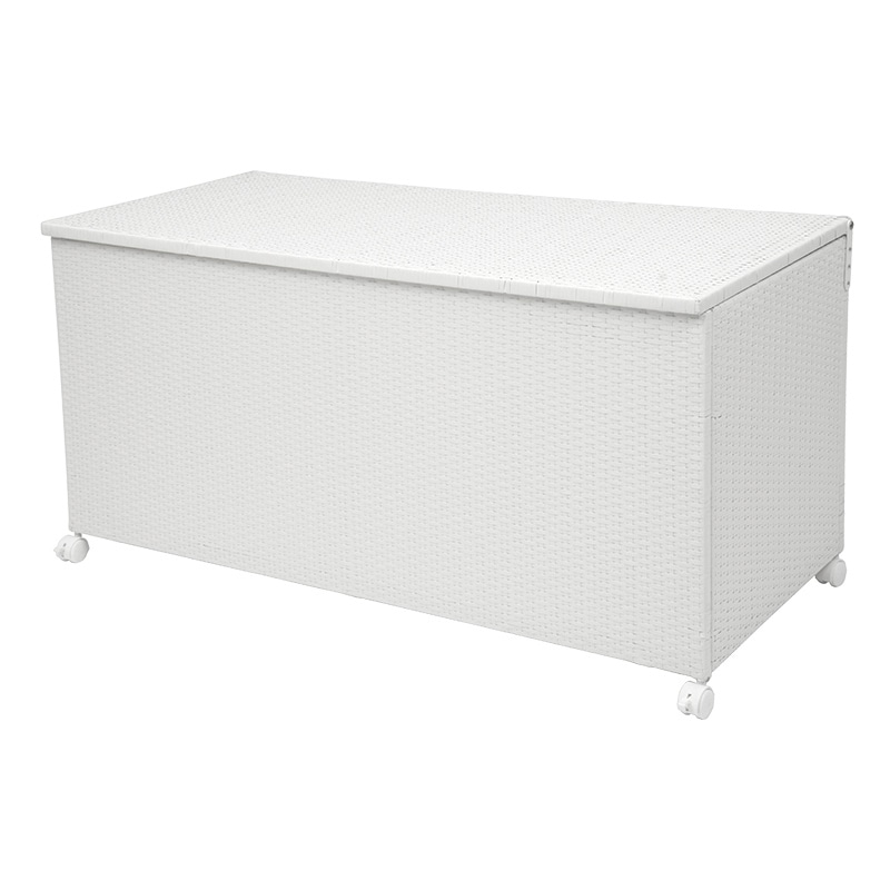 萩原 収納ボックス　260L ホワイト RUD-2430WH 1台（ご注文単位1台）【直送品】