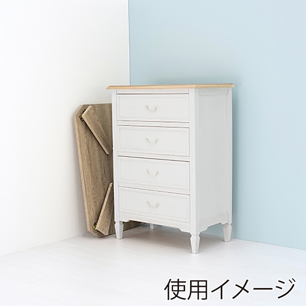 萩原 古木調 折りたたみテーブル 幅90cm ナチュラル MT-6861NA 1台(ご注文単位1台)【直送品】