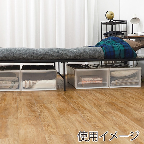 萩原 シングルパイプベッド 宮棚付 ブラック KH-3085BKMS 1台(ご注文単位1台)【直送品】