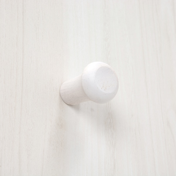 萩原 伸縮クローゼット　棚付き ホワイトウォッシュ VR-7243WS 1台（ご注文単位1台）【直送品】