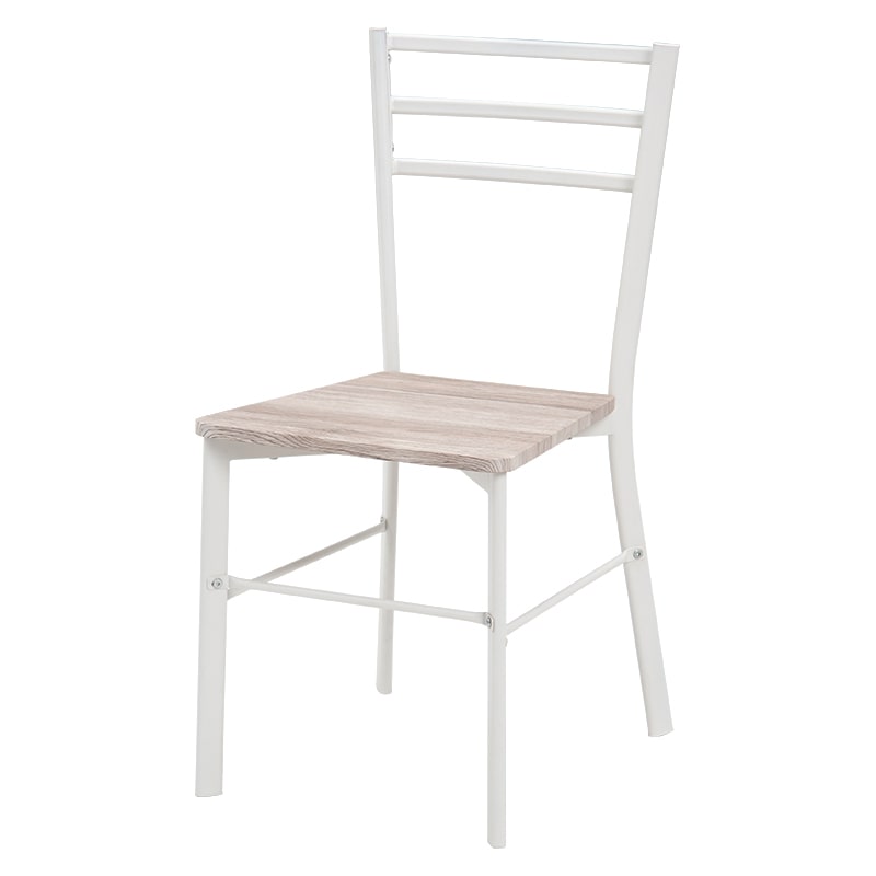 萩原 デスク・チェア 2点セット ホワイト LDC-4697-WH 1セット(ご注文単位1セット)【直送品】