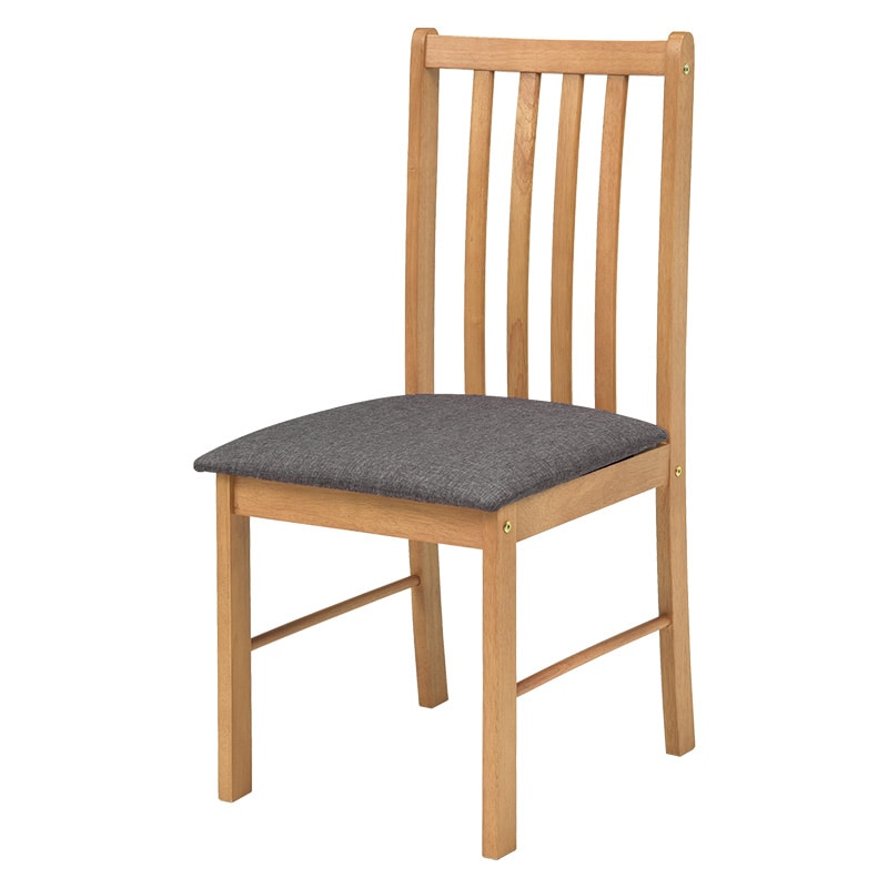 萩原 ダイニングテーブル 5点セット ナチュラル×グレー SH-8617NAGY5S 1セット(ご注文単位1セット)【直送品】