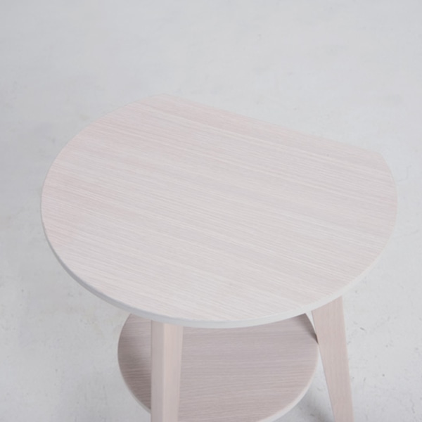 萩原 サイドテーブル　幅40cm ホワイトウォッシュ VT-7972WS 1台（ご注文単位1台）【直送品】