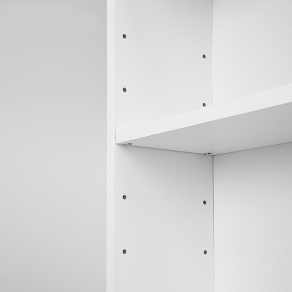 萩原 ブックシェルフ 幅45cm ホワイト RCC-1176WH 1台(ご注文単位1台)【直送品】