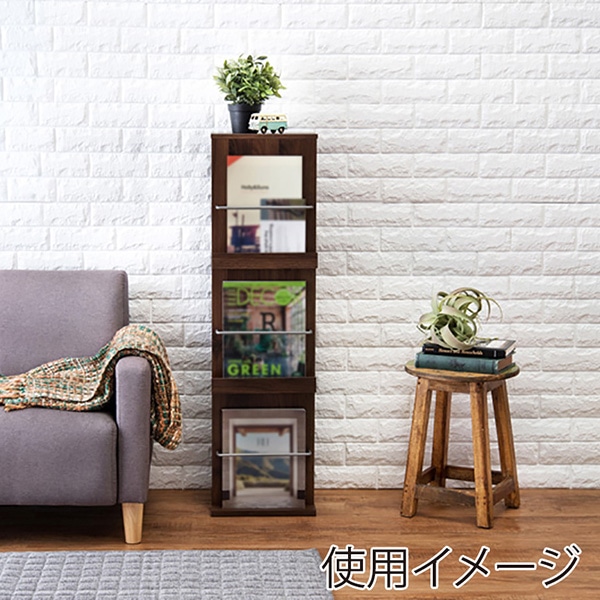 萩原 ブックスタンド ブラウン RBS-1027BR 1台(ご注文単位1台)【直送品】