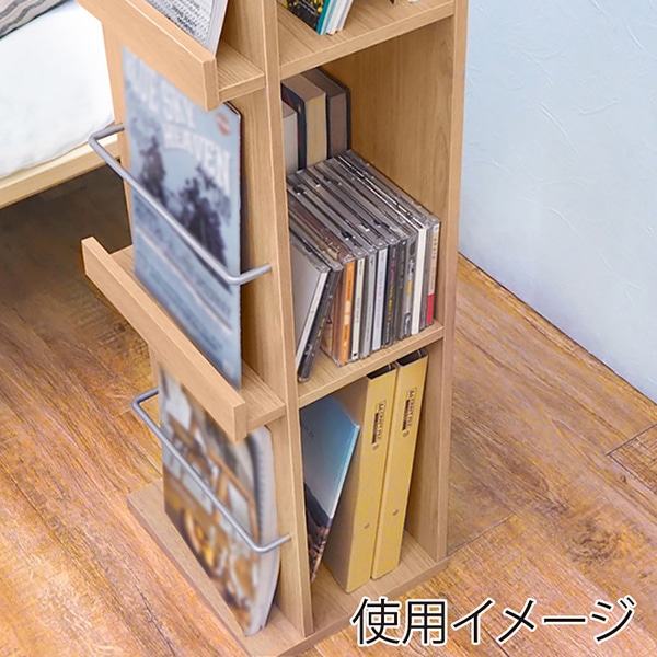 萩原 ブックスタンド ナチュラル RBS-1027NA 1台(ご注文単位1台)【直送品】