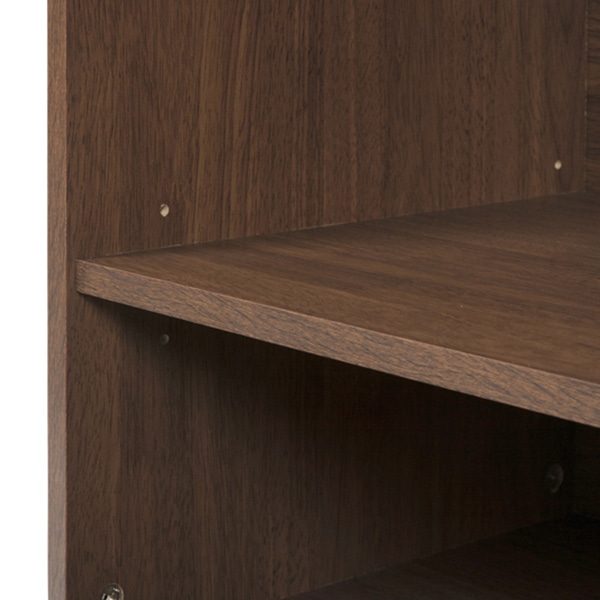 萩原 ワードローブ 引き出し付 幅89cm ブラウン RKK-1622BR 1台(ご注文単位1台)【直送品】