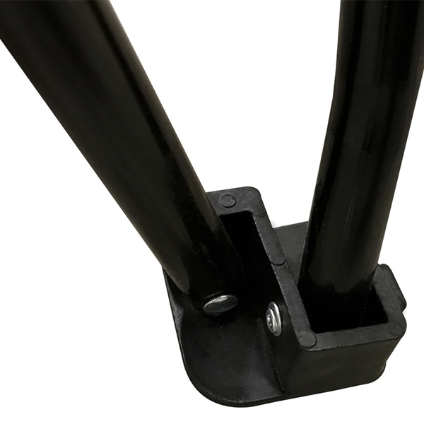 萩原 折りたたみアウトドアベッド ブラウン LOB-4439BR 1台(ご注文単位1台)【直送品】