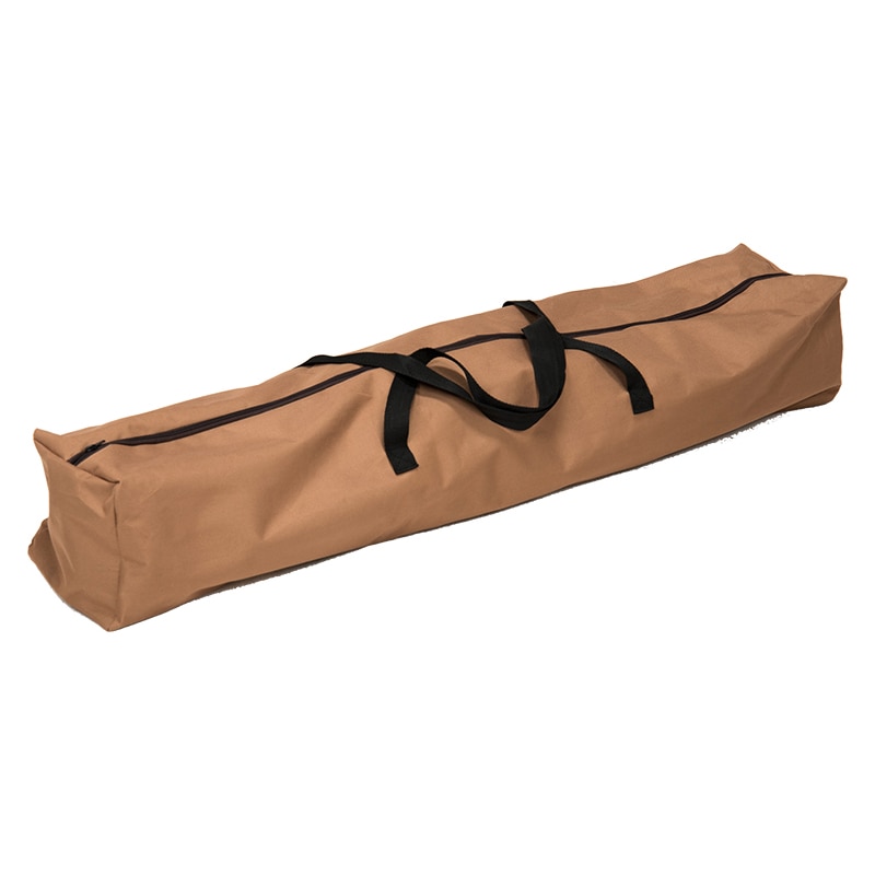 萩原 折りたたみアウトドアベッド ブラウン LOB-4439BR 1台(ご注文単位1台)【直送品】