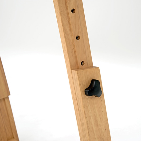 萩原 昇降テーブル　幅65cm ナチュラル VT-7973NA 1台（ご注文単位1台）【直送品】