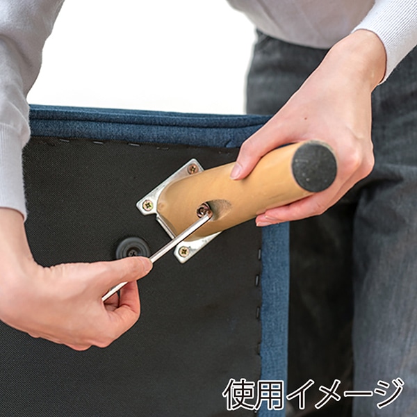 萩原 2人掛けソファ ネイビー ファジー-NV 1台(ご注文単位1台)【直送品】