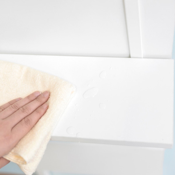 萩原 突っ張り式ウォールラック 幅60cm ホワイト×ホワイト KTR-3147WH 1台(ご注文単位1台)【直送品】