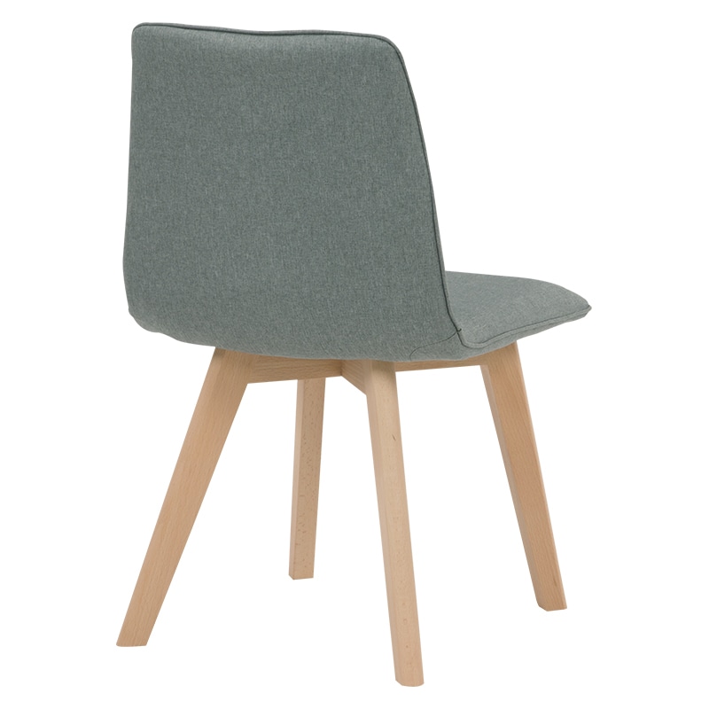 萩原 ダイニングチェア 肘無しタイプ グレー BC-8622GY 1台(ご注文単位2台)【直送品】