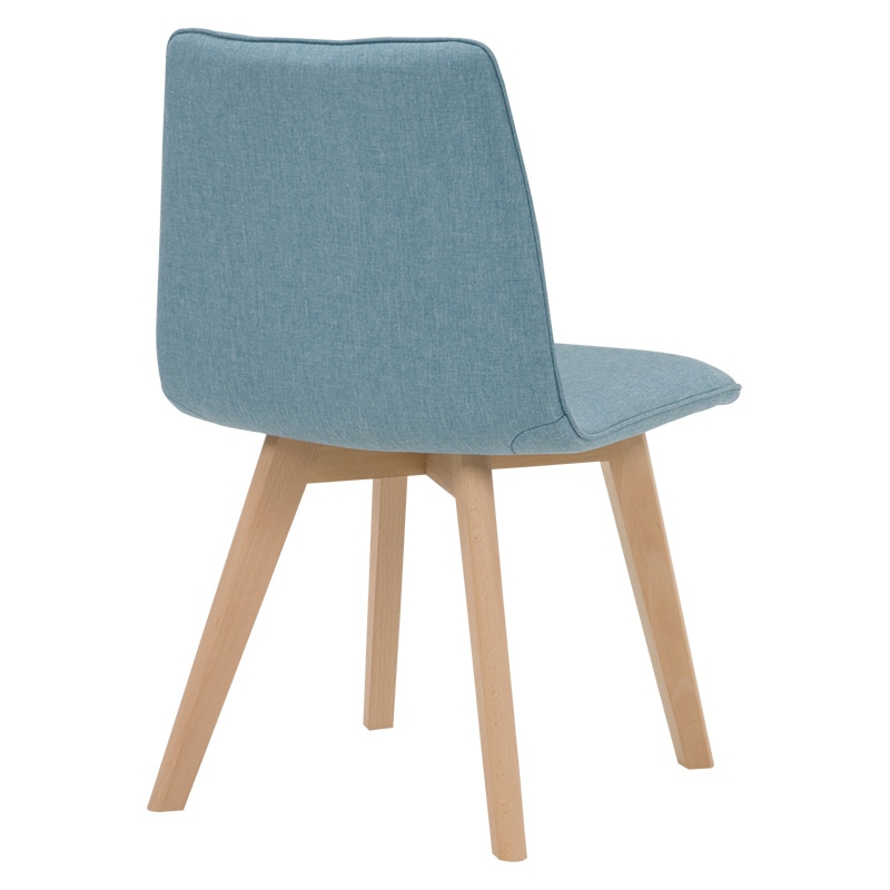 萩原 ダイニングチェア ブルー BC-8622BL 1台(ご注文単位2台)【直送品】
