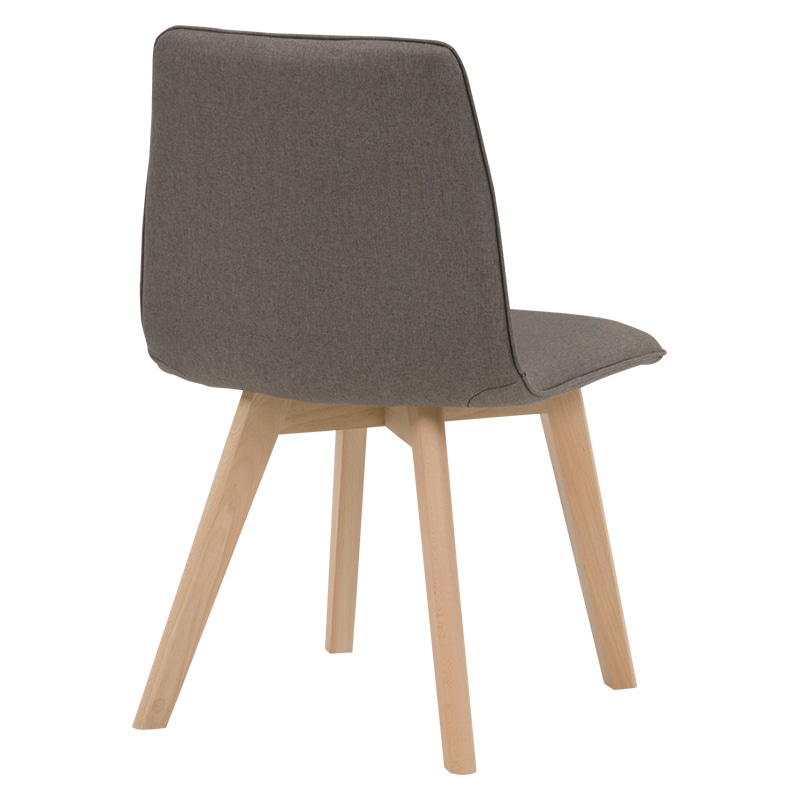 萩原 ダイニングチェア 肘無しタイプ ブラウン BC-8622BR 1台(ご注文単位2台)【直送品】