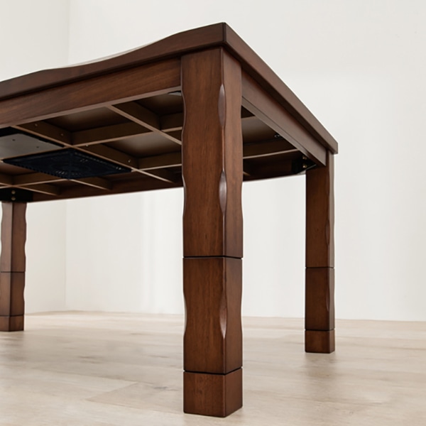 萩原 山城 ダイニングこたつ 135×80cm 山城135 1台(ご注文単位1台)【直送品】