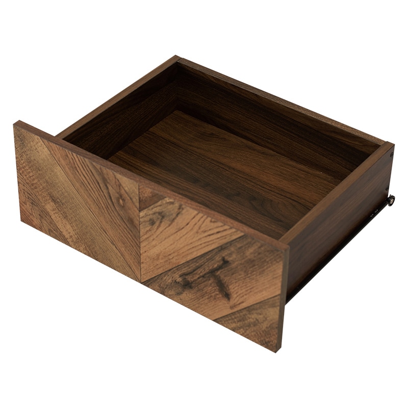 萩原 チェストラック　幅53cm　4段　引出し2杯  RCH-1090BR 1台（ご注文単位1台）【直送品】